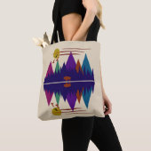 Tote Bag Bison Solitaire (De près)