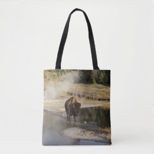 Tote Bag Bison Yellowstone Nature Photographie de la faun