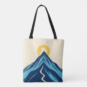 Tote Bag Bitcoin en hausse (Dos)