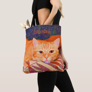 Tote Bag Bizarre Belle Chat de Tabby