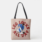 Tote Bag BJJ Serrures De Jambe Toute La Journée (Dos)