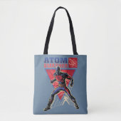 Tote Bag Black Adam | Atom Smasher Character Graphic (Devant)