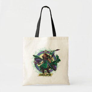 Tote Bag Black Adam Graphique de caractères de cyclone