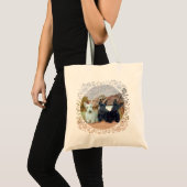 Tote Bag Black and Wheaten Scottish Terriers (Devant (produit))