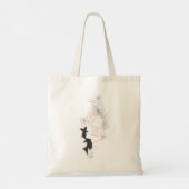 Tote Bag Black and White koi fish (Dos)