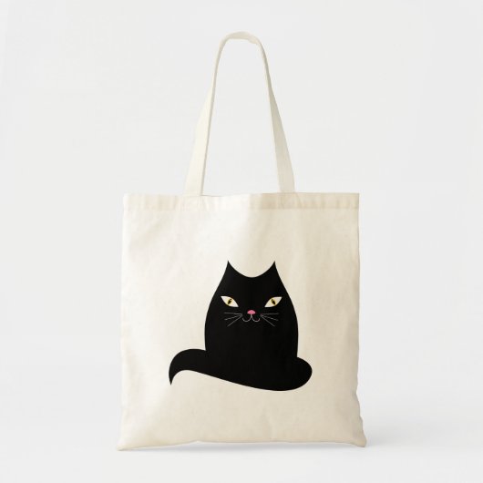 Tote Bag Black cat (Devant)