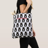 Tote Bag Black Cat Coffee Break Thunder_Cove (De près)