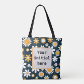 Tote Bag Black Daisy (Dos)