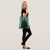 Tote Bag Black Great Dane (Sur le modèle)