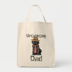 Tote Bag Black Lab Papa