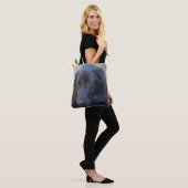Tote Bag Black Labrador Expressive Eyes Chien Art (Sur le modèle)