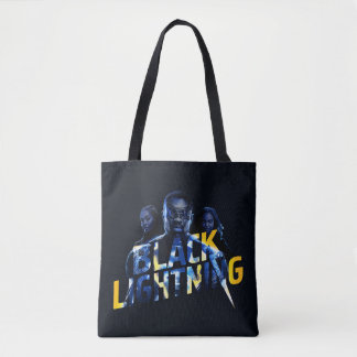 Tote Bag Black Lightning Heroes