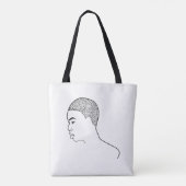 Tote Bag Black Magic Woman Art (Dos)