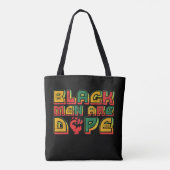 Tote Bag black_men_are_dope_01 (Dos)