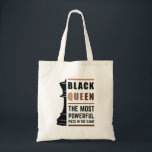 Tote Bag Black Queen La Pièce La Plus Puissante Dans Le Jeu<br><div class="desc">Pour les reines noires qui aiment jouer aux échecs. La Vie Noire Est Importante. Qu'il s'agisse du Mois de l'histoire des Noirs ou non, un mois ne peut pas tenir notre histoire. L'Afrique est dans notre ADN. Portez vos vêtements de mélanine afro-américains pour les femmes et les filles avec fierté....</div>