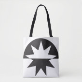 Tote Bag Black White Deco (Devant)