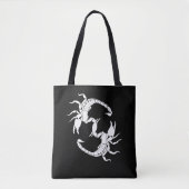 Tote Bag Black & White Letter S (Devant)