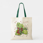 Tote Bag BlackBerry vert et rouge (Dos)