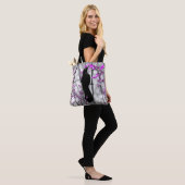 Tote Bag Blackbird Dans Une Mer De Printemps (Sur le modèle)