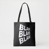 Tote Bag Blah Blah Blah (Devant)