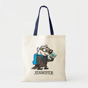 Tote Bag Blaireau Selfie de boomer du raton laveur de