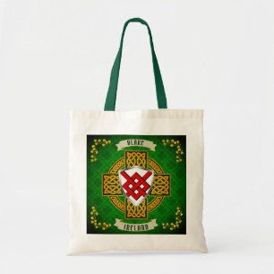Tote Bag Blake Irish Shield & Celtic Cross Personnalisé