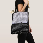 Tote Bag Blâmer l'anesthésie (De près)