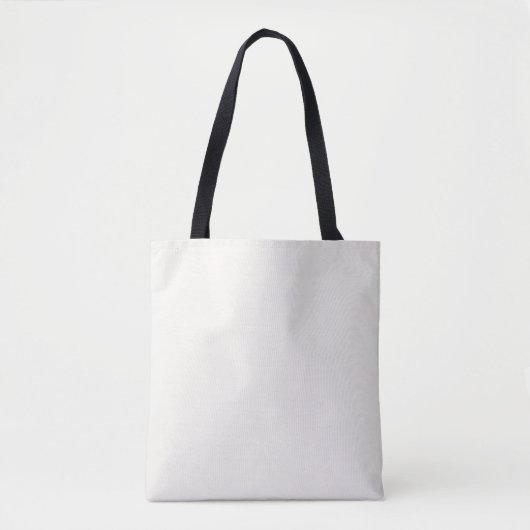Tote Bag blanc cassé, lait blanc, blanc chaud (Devant)