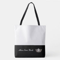 Blanc de Fourre-tout de couronne argentée de Mlle