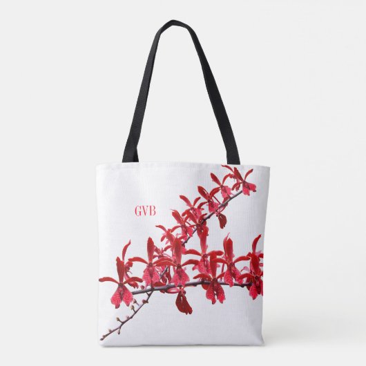 Tote Bag Blanc de Fourre-tout "rencontrant longues (Dos)