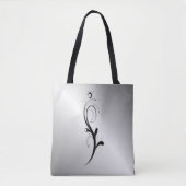 Tote Bag Blanc Embelli (Devant)