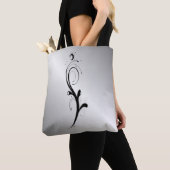 Tote Bag Blanc Embelli (De près)