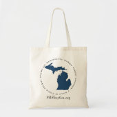 Tote Bag Blanc Fourre-tout de MISkeptics (Devant)