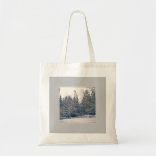 Tote Bag Blanc hiver