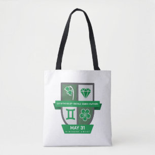 Tote Bag Blason d'anniversaire Gémeaux™ pour 21-31 mai