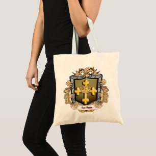 Tote Bag Blason de Famille Majesty Nom de Famille
