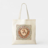 Tote Bag Blason Monogrammé Ailes (Dos)