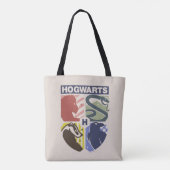 Tote Bag Blason timbré vintage HOGWARTS™ (Dos)