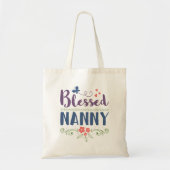 Tote Bag Blessed Nanny (Devant)
