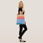 Tote Bag Bleu (Sur le modèle)