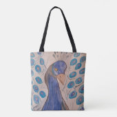 Tote Bag Bleu (Dos)