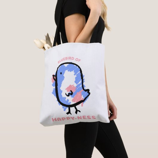 Tote Bag Bleu (De près)