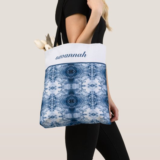 Tote Bag Bleu (De près)