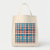Tote Bag Bleu blanc rouge clair (Devant)