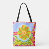 Tote Bag Bleu Chic (Dos)