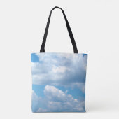 Tote Bag 'Bleu Ciel' (Dos)
