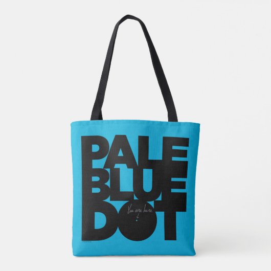 Tote Bag Bleu-clair (Dos)