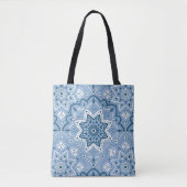 Tote Bag Bleu coloré islamique incomparable (Devant)