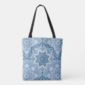 Tote Bag Bleu coloré islamique incomparable (Dos)