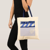 Tote Bag Bleu d'hiver (Devant (produit))